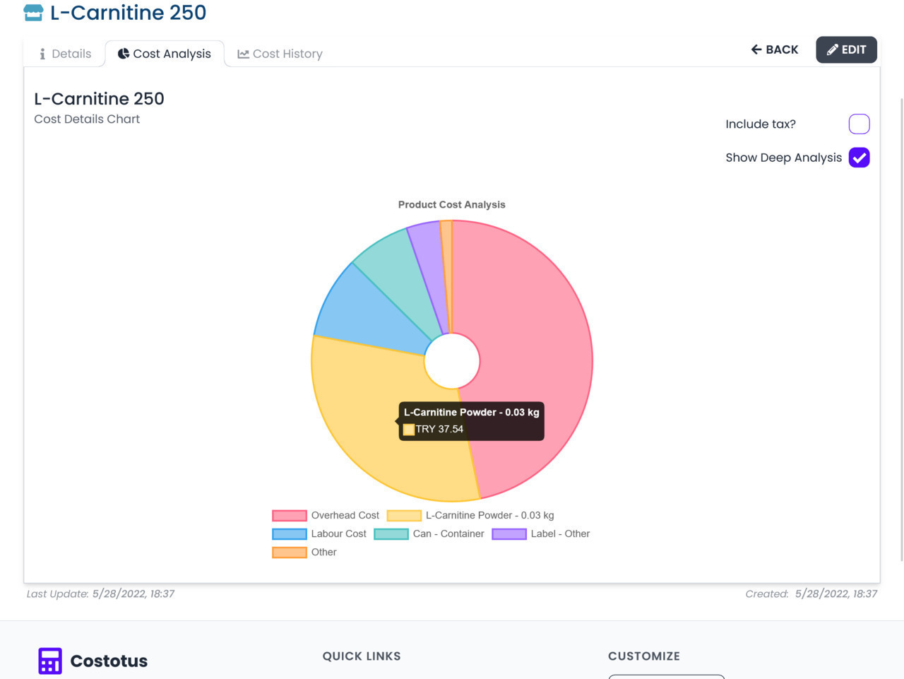 Image 10 of project costotus